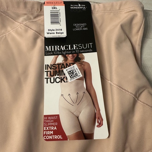 Miraclesuit highwaisted shape wear. Size 3x NWT. - Picture 1 of 8